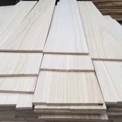 A/B Grade 3mm Paulownia Holz Massivholz m3 für Projektlösung Fähigkeit verschieden