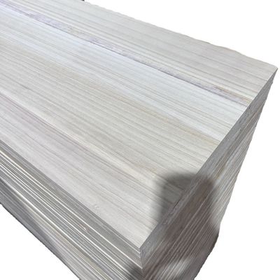 Natürliche Feststoffe Paulownia-Platte Möbel-Blöcke Platten Natürliche Farbe Moderne Gestaltung