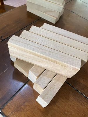 Umweltverträgliches Material Holz Bausteine Ideal für Lernspielzeug