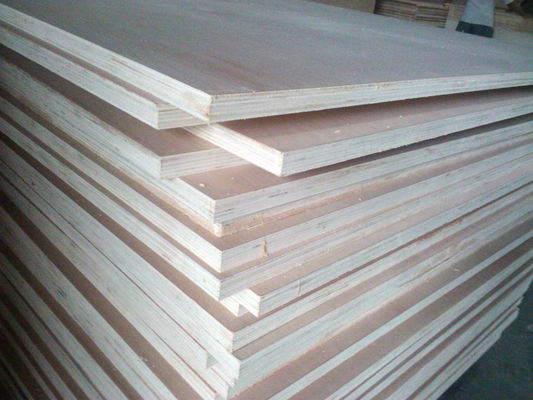 Doppelseitiges Dekorationsfolien 4x8 Birken-Plywood für Möbel