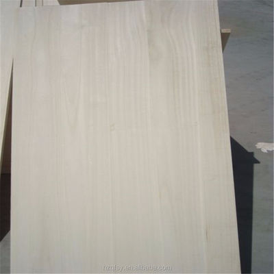 End Möbel Innenarchitektur Paulownia Holz Board Naturmassivholz für Hotel