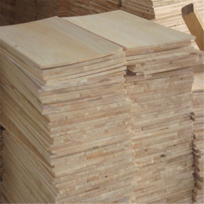 Massivholzplatten Paulownia Holz in 1220*2240mm Größe mit und Dichte 300-310kg/m3