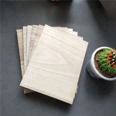 Custom Logo Taekwondo Holz Breaking Boards Natürliche Farbe Paulownia Holz