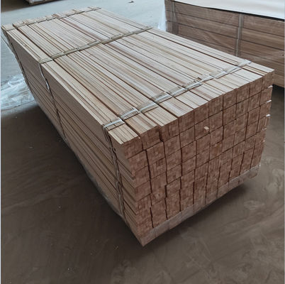 Paulownia Batten Quadrat Dreieck Schamfer Holzstreifen mit Projektlösung Fähigkeit