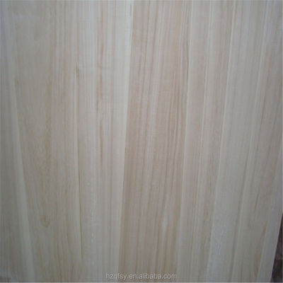 Hotelfarbe Paulownia Holz Board Umweltfreundlich Industrie Naturholz Massiv Paulownia Holz