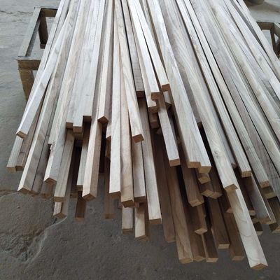 11 mm x 11 mm Holzschamfer Paulownia Dreieck Holzstreifen mit einem Feuchtigkeitsgehalt von 8% bis 12%