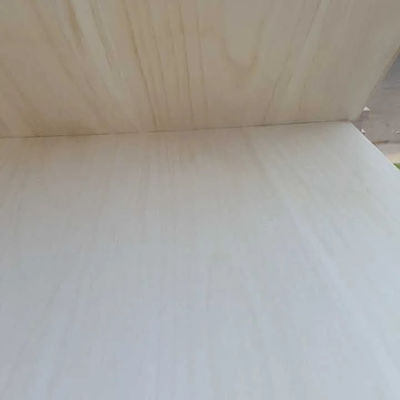 Maßgeschneiderte Größe Paulownia Holz Finger Joint Board mit Massivholz in natürlicher Farbe