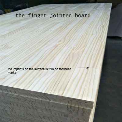 Innenministerium Fertiggefertigte Kiefernfinger mit modernem Design-Stil