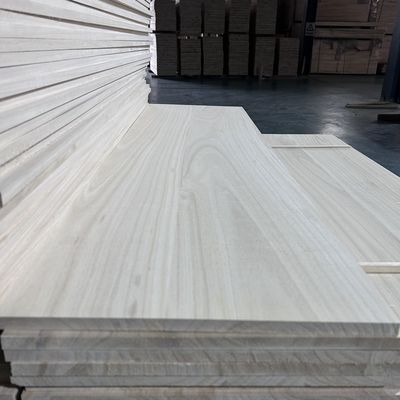 Holztisch mit gebleichtem Paulownia-Panel und 2440x1220 oder 1200x600 Größe