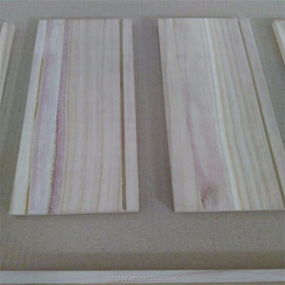 Anpassungsfähige, umweltfreundliche, massivholzbasierte Paulownia-Platten mit einem Feuchtigkeitsgehalt von 8% bis 12%