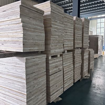 Hochwertige Paulownia-Platten für Särge Feuchtigkeitsgehalt 8%-12% Naturholzplatten