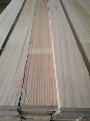 Bleichte Paulownia-Kante Klebeplatte für Holzkistenschrank 3 mm-55 mm