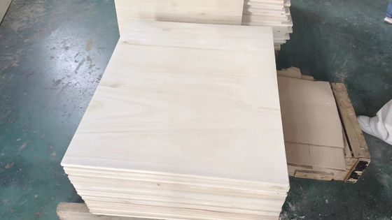 Home Dekorationsmaterialien Paulownia Bleichplatte mit Online-Technischem Support