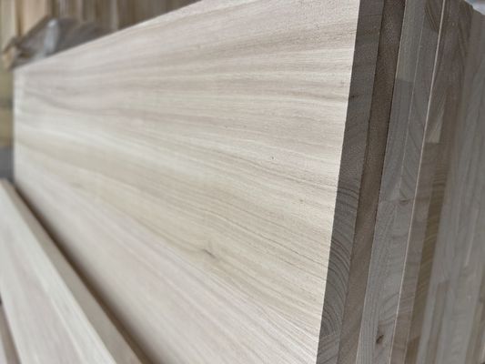 3 mm-55 mm Dicke Paulownia Holz mit Kanten Holzplatten Holz für Massivholzmöbel
