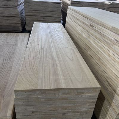Möbel Schrank Brett Sägeholz für Paulownia Holz Qualität AA AB BB BC