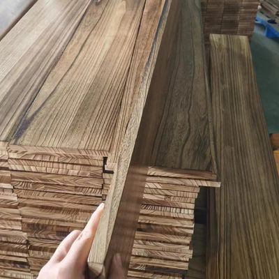 100 mm bis 2440 mm Länge Wandregal Schwimmblatt Lagerrack Verbrannte Paulownia-Holzplatte
