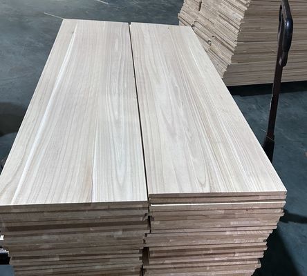 Schubladen aus Holz aus Paulownia Massivholz Fingerjoints