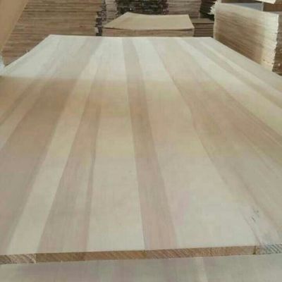 Poppelholzplatte Massivholzplatte AA AB Grade Länge 100mm-2440mm Online-Technischer Support