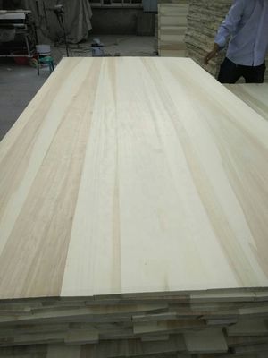 Poppelholzplatte Massivholzplatte AA AB Grade Länge 100mm-2440mm Online-Technischer Support