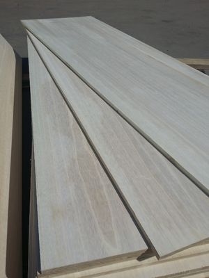 Poppelholzplatte Massivholzplatte AA AB Grade Länge 100mm-2440mm Online-Technischer Support