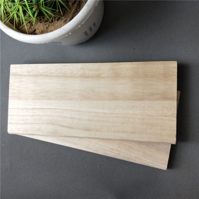 Schubladenseite Massivholzplatten AA-Grad Paulownia geschliffen glatt