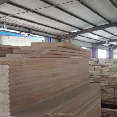 Massivholz Paulownia Möbel Schublade 3 mm-55 mm Dicke