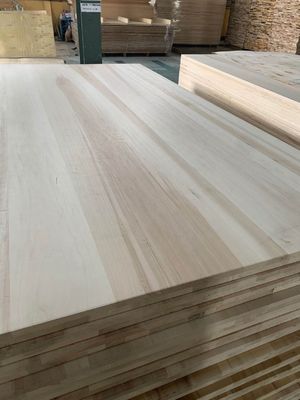 Poppelmassivholz 4X8 Holzplatte für Projektlösungen Fähigkeit FSC-zertifiziert