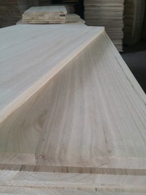 Natürliche Textur Massivholzmöbel Pappel Paulownia Kiefer Planke Rand Klebebrett