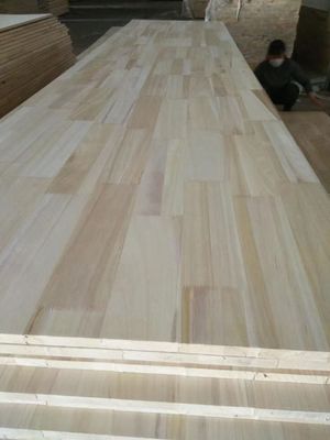 2000mm/2440mm/2500mm/3050mm/3660mm Länge Paulownia Gerade Platte Finger Joint Board