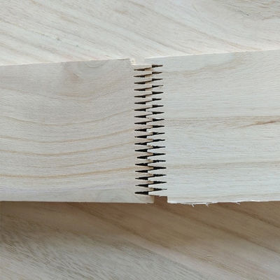 2000mm/2440mm/2500mm/3050mm/3660mm Länge Paulownia Gerade Platte Finger Joint Board