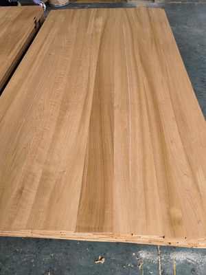 Zeitgenössischer Design-Stil Massivholz-Möbelplatte Verkohlungsgehalt Gelbpoppelholzplatte