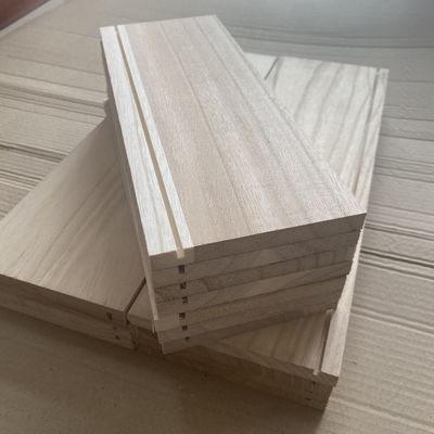 Soild Holz Dovetail Groove Board für modernes Design Möbel Material Boards in Schublade