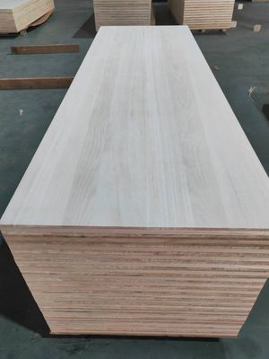 Bleichstoff Paulownia Rand Kleber Panels Länge 2000mm / 2440mm / 2500mm / 3050mm / 3660mm