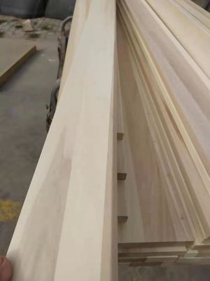 Malaysia Rohstoff Kiefer und Paulownia Massivholz-Bettplatten für Schwerlastbetten