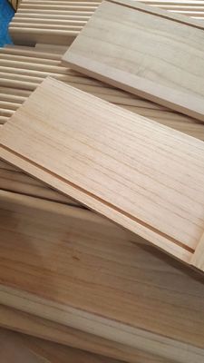 Feuchtigkeitsgehalt 8%-12% Holzmöbel Schubladenbrett Paulownia Holzbrett