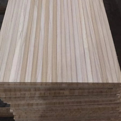 Paulownia Kiri Holz FSC-zertifizierte natürliche Farbe 1500x480x12mm
