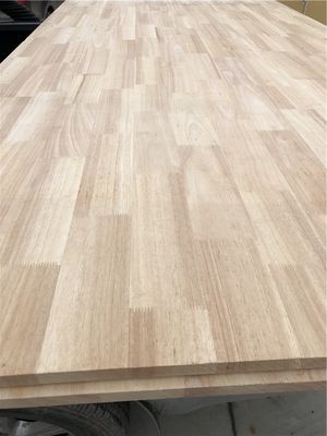 Innenministerium Handwerk 1220*2440mm Umweltschonendes Gummi Holz Finger Joint Board