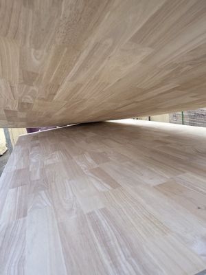 Massivkautschukholz Finger-Glied Board für UV-Tischplatte 8mm-40mm Dicke 100-1220mm Breite