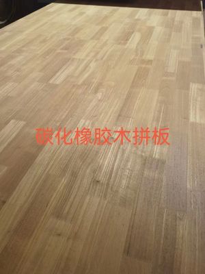 100-1220 mm Breite Gummi Finger Jointed Holz Bretter Möbel Tischoberfläche Abgerundete Ecken
