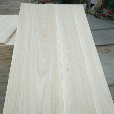 Modernes Design 2440X1220 Paulownia Massivholzholzplatte mit 280-310 kg/m3