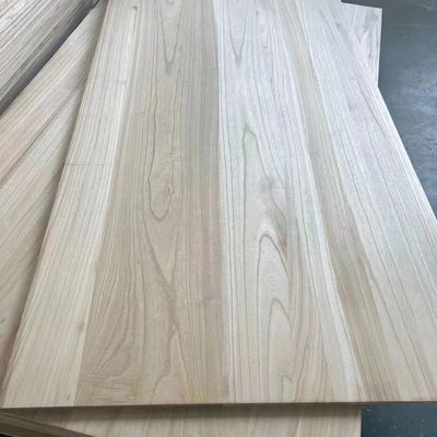 Modernes Design Paulownia Massivplatte Breite 100-1220 mm für dekorative Anwendungen