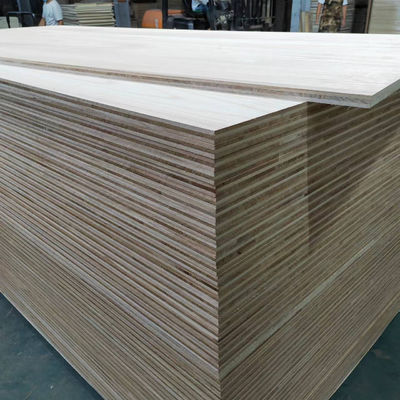 Zwei-Schicht-Möbelplatten mit Paulownia-Holz und hochdichten Mehrschicht-Holzplatten