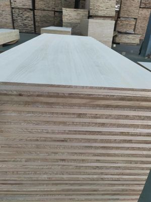 FSC-zertifizierte bemalte Massivholzplatten Paulownia-Holzplatte für die Lieferung von Holzkisten