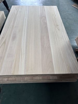 2440x1220 oder 1200x600 oder maßgeschneiderte Paulownia-Holzplatten für die Projektlösungsfähigkeit
