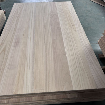 8% bis 12% Feuchtigkeitsgehalt Paulownia-Holzplatten für die Möbelherstellung in Australien