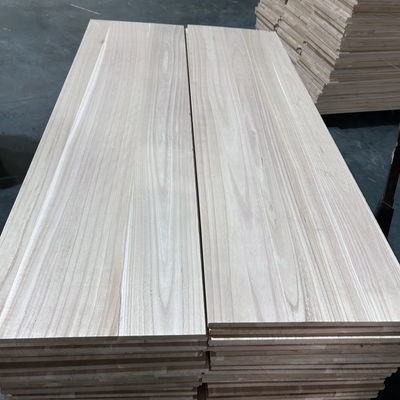 Natürliche Paulownia Massivholzplatten der Klasse AB oder ABC mit natürlicher Holzveredelung