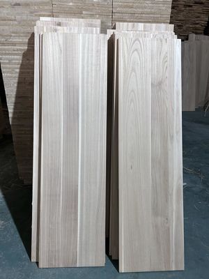 Natürliche Paulownia Massivholzplatten der Klasse AB oder ABC mit natürlicher Holzveredelung