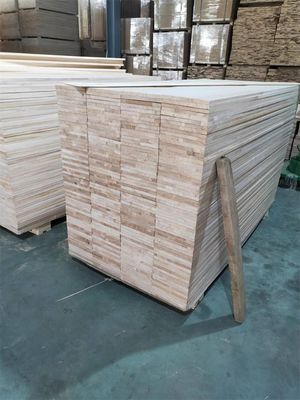 8% bis 12% Feuchtigkeitsgehalt Paulownia-Holzplatten für die Herstellung von Holzschatzplatten