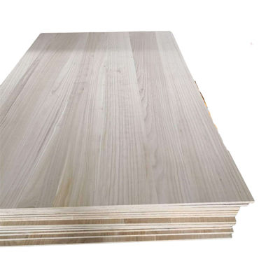 Paulownia-Holzplatten für Projektlösungsmöglichkeiten Andere Paulownia-Kanten-Klebplatten