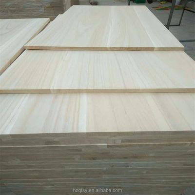 5-15 Tage Produktionszeit 100% Paulownia-Holzplatten für Massivholzplatten